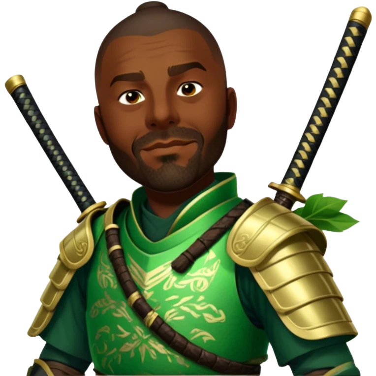 Emerald Samurai emoji
