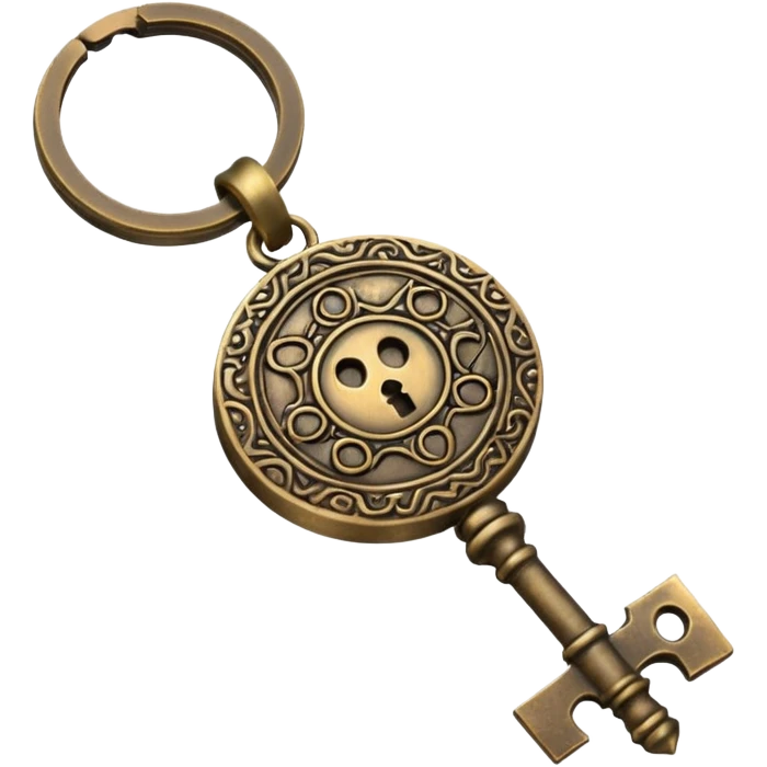 Dungeon key ring emoji