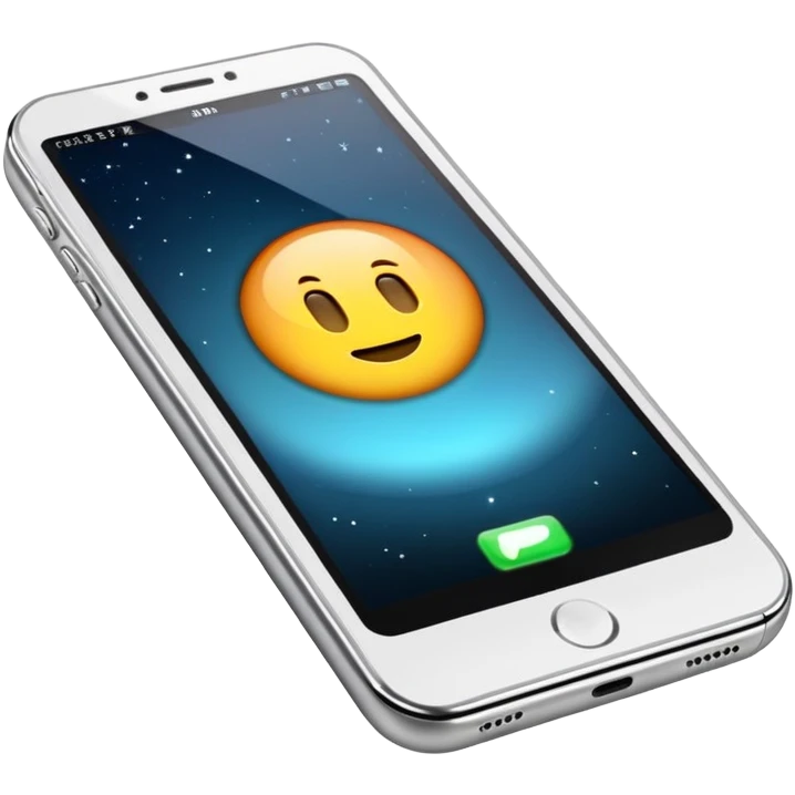 space smartphone emoji