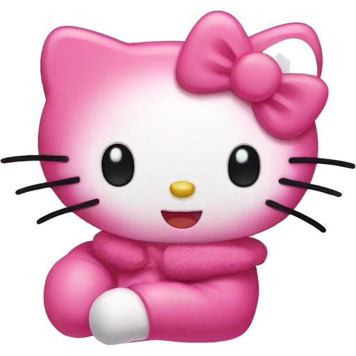 Hello kitty emoji