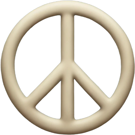 Peace minus one emoji