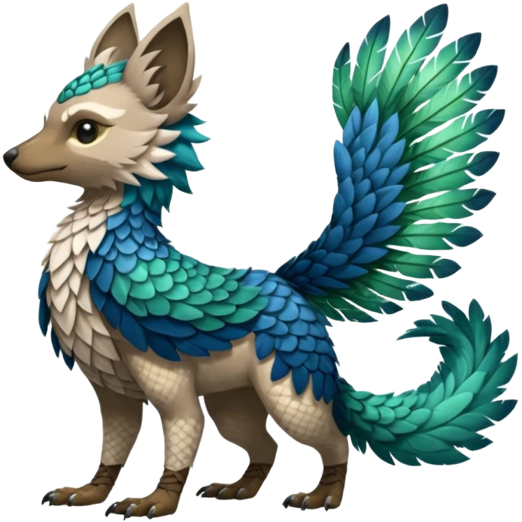 Trico-Vernid-Fionbri-hybrid-fusion (full body) by Falvie, griffsnuff, Kamirah, AngieWolfArtist, LiLaiRa, Dreameleon emoji