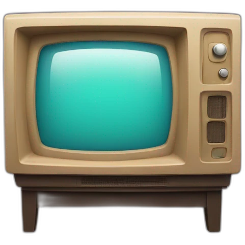 color scheme on TV emoji