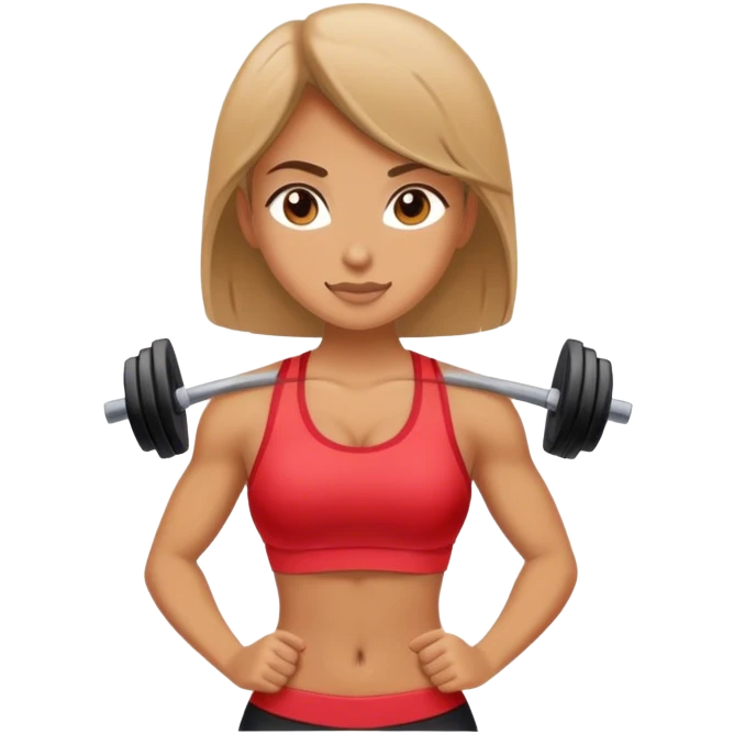 Gym girl emoji