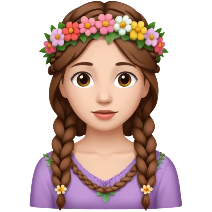 and, haired, braided, emoji