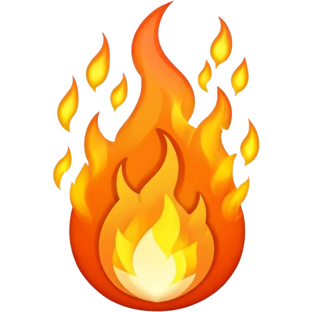 Firey emoji emoji