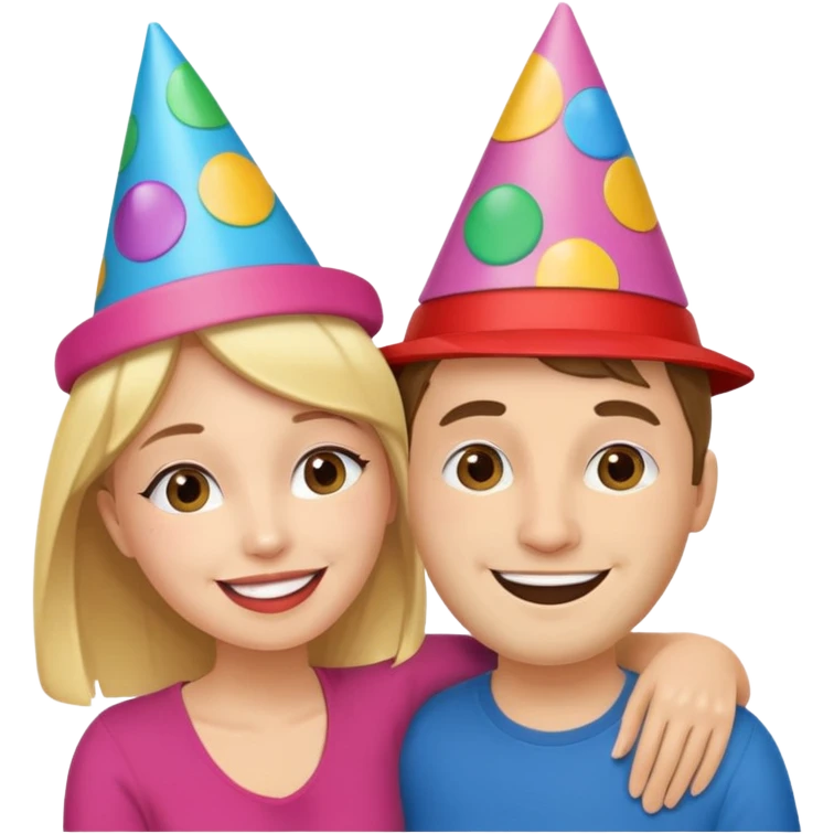 Couple hugs on photobooths emoji