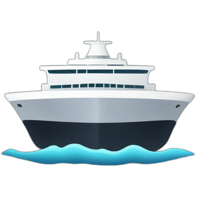 Ocean liner emoji