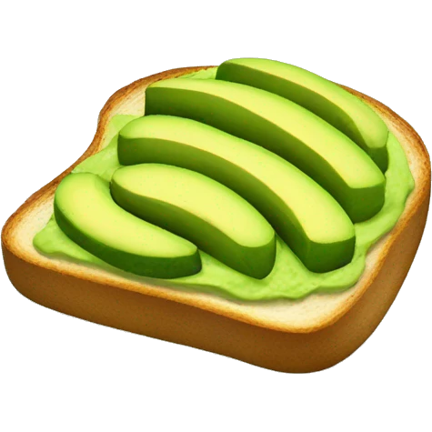 Avocado toast emoji