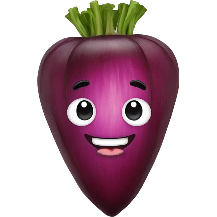 Panda beet emoji