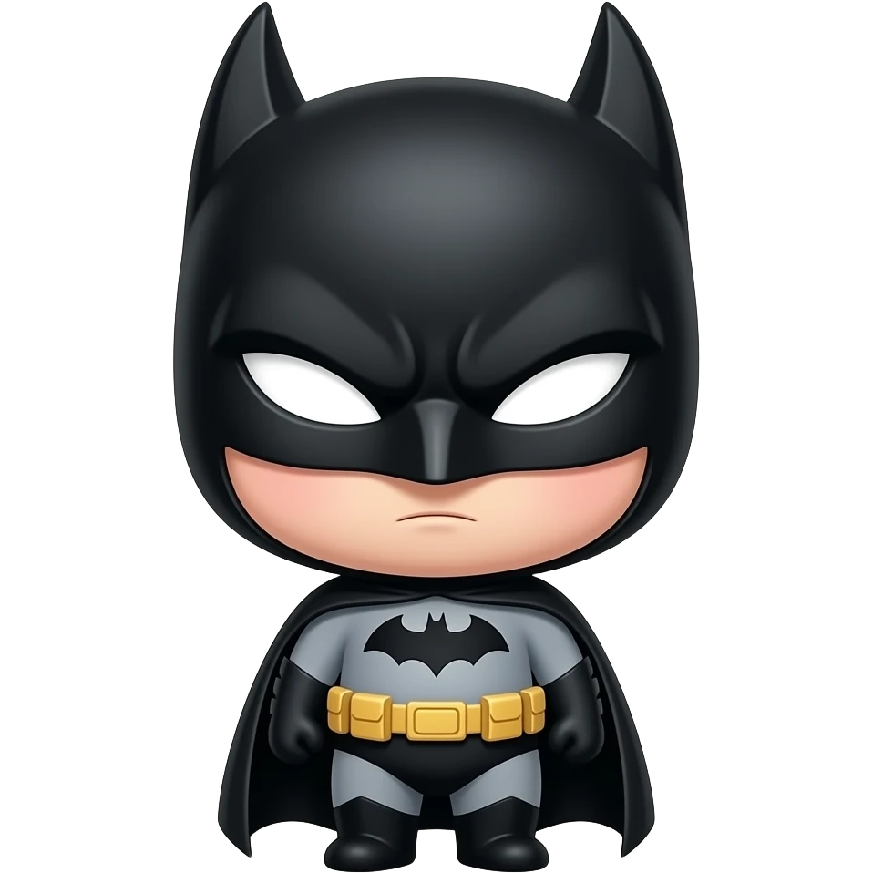 batman cute chibi emoji