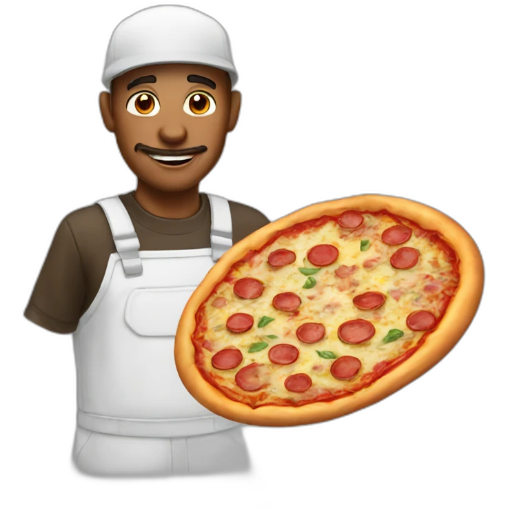 pizza man emoji