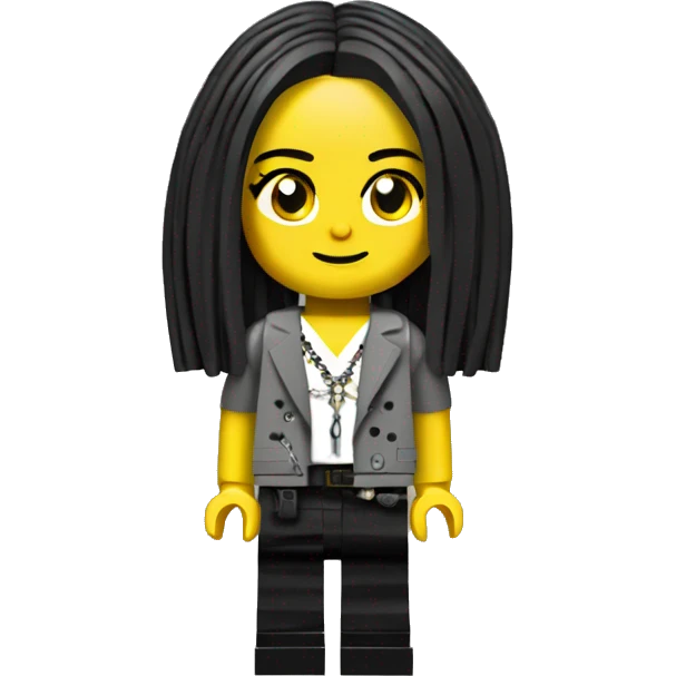 BILLIE EILISH lego full body emoji