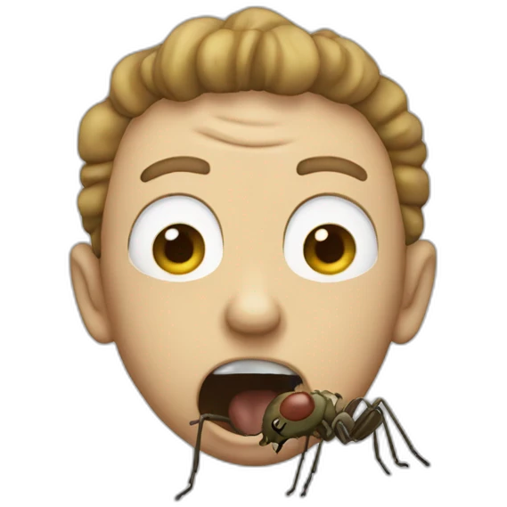 Morty eat ants emoji