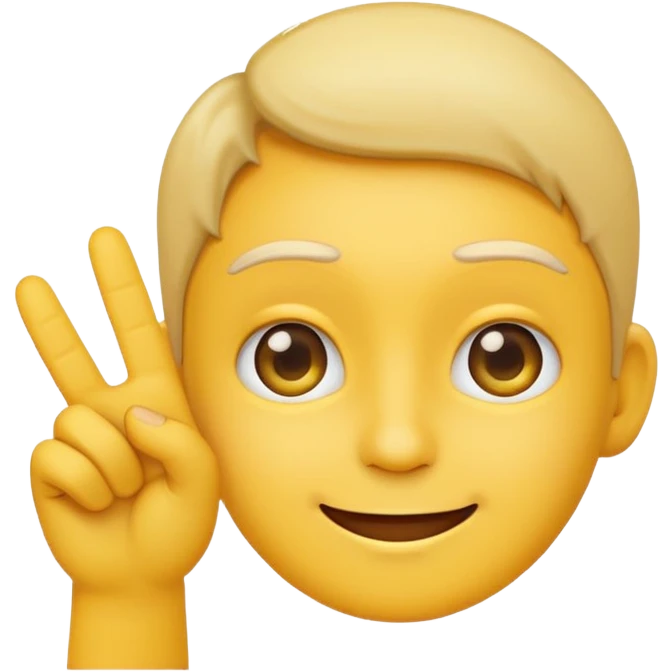 Educational emoji showing attention and importance, friendly face, raised finger, warning but kind expression, flat emoji style, simple design, bright colors
no text, no letters emoji