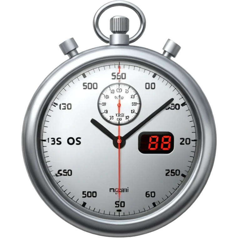 Stopwatch emoji