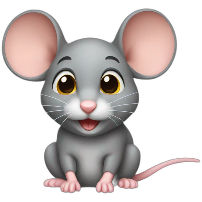 Ukrainian mouse emoji