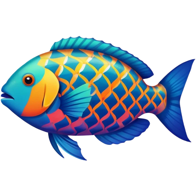 Parrotfish emoji