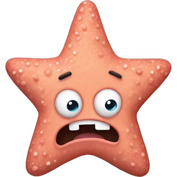 Patrick star emoji