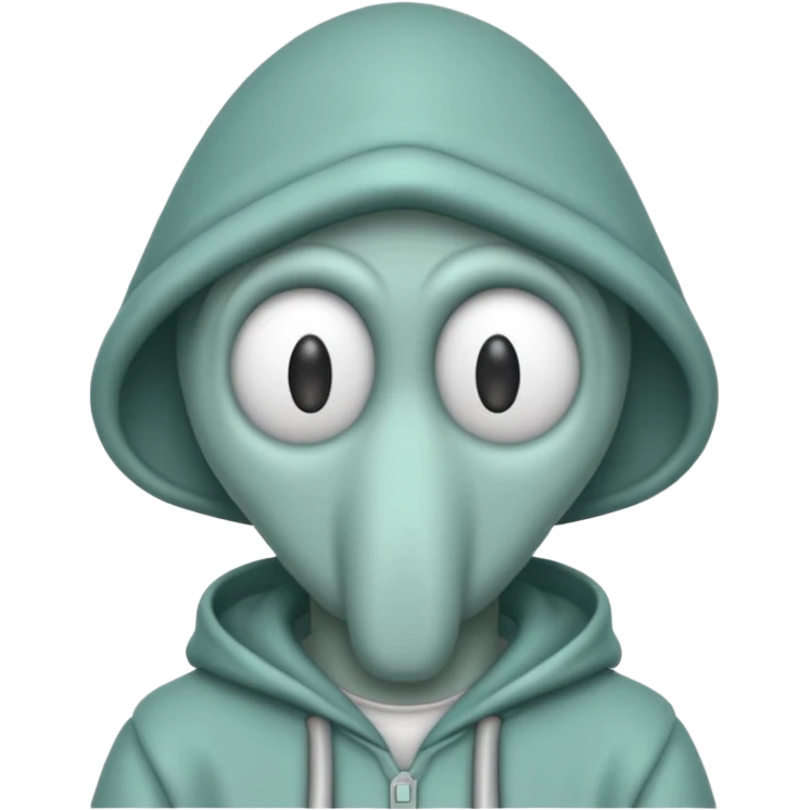 Squidward in the hood emoji