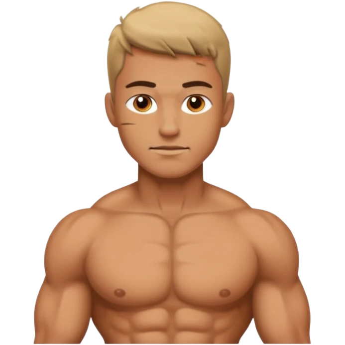Naked male emoji