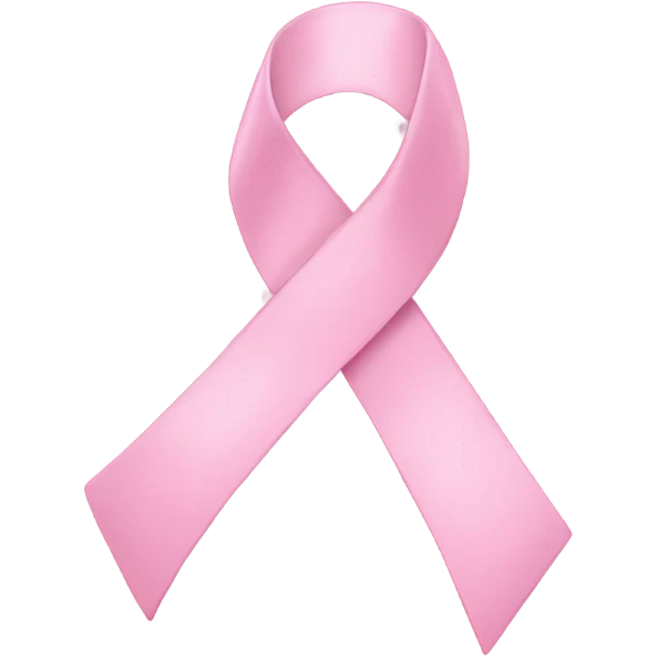 Pink ribbon emoji