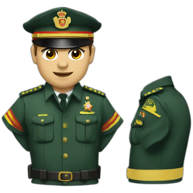 Guardia-civil-uniforme emoji