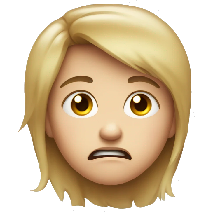 the child is angry emoji