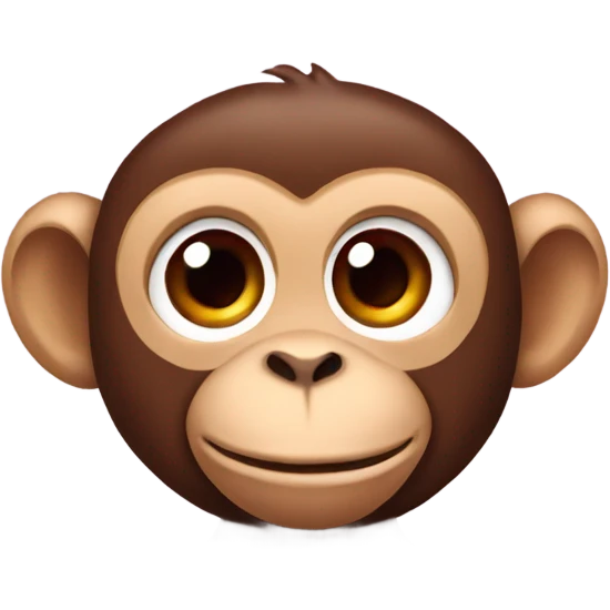 Monkey with heart eyes emoji