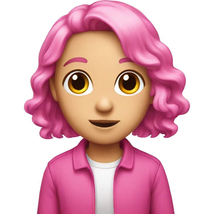 Ok pink  emoji