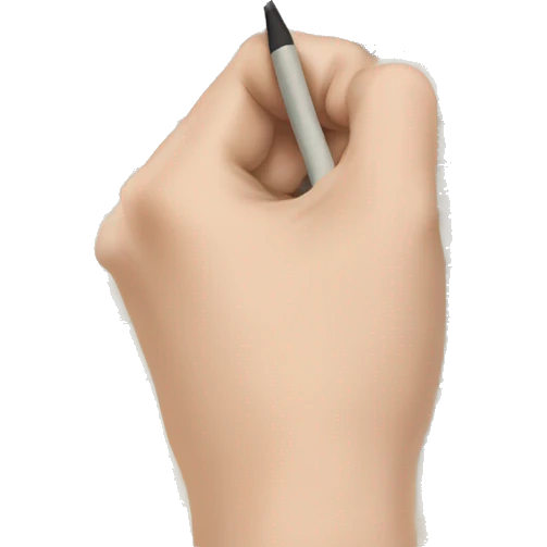 Hand writing letters  emoji