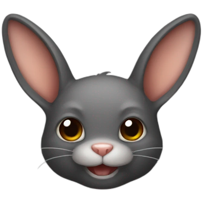 Bat rabbit emoji