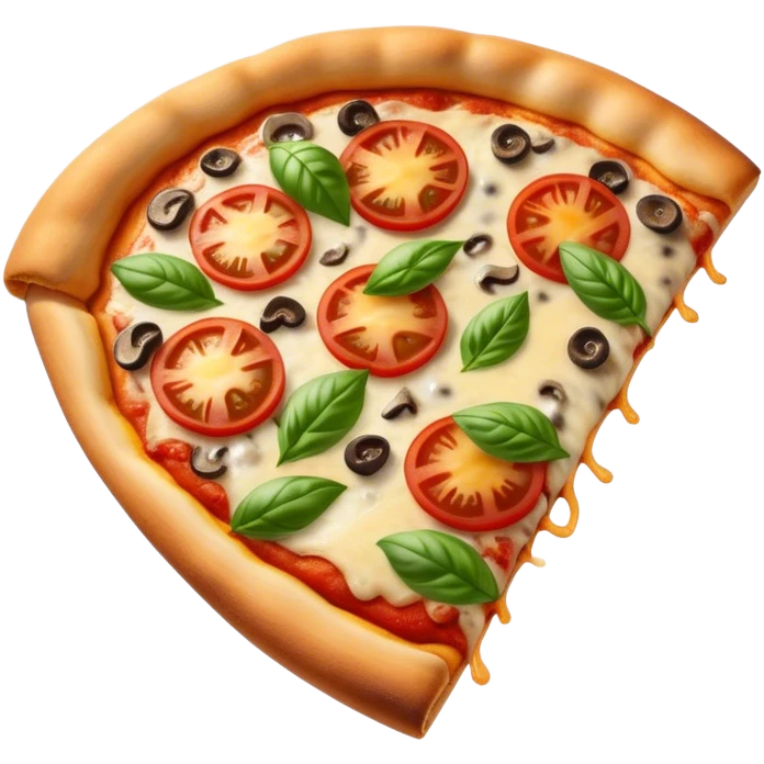 Tomato mushroom pizza emoji
