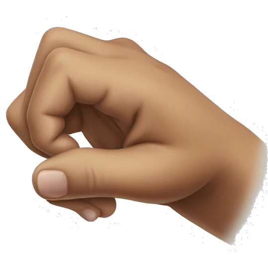 hand slamming on table  emoji