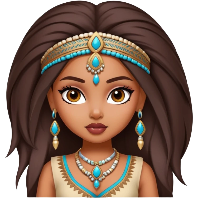 pretty bratz indian baddie asian, indian hair emoji
