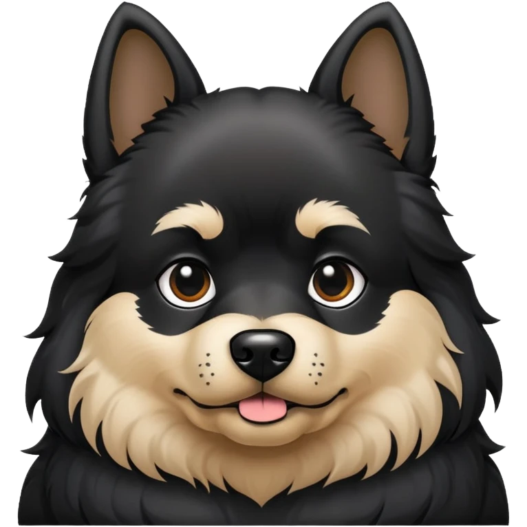 Batman dog saying no emoji
