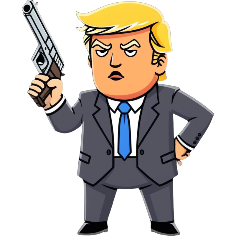Donald trump shooting bin laden emoji
