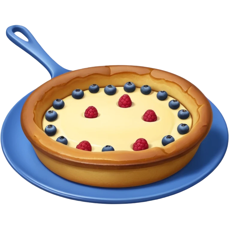 bluebery dutch baby emoji