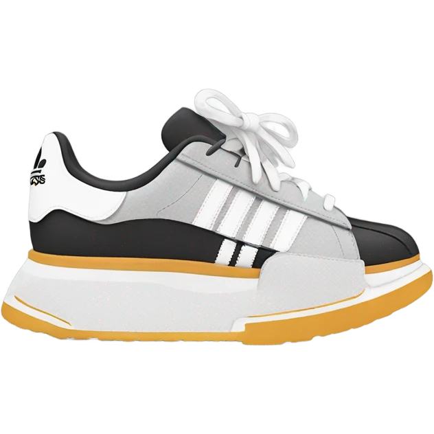 platform adidas sneakers emoji