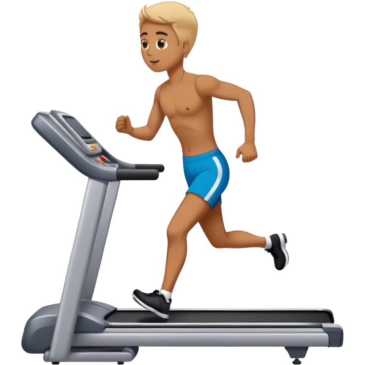 Person on treadmill  emoji