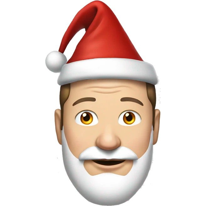 elon musk as santa claus emoji