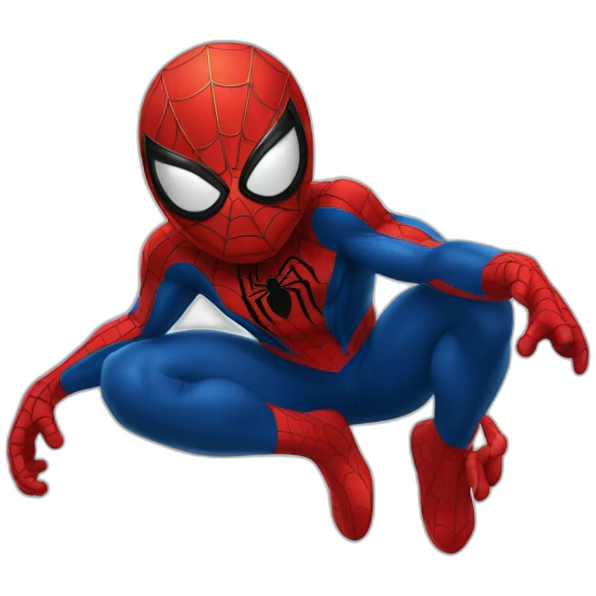 Spiderman-say-hello emoji