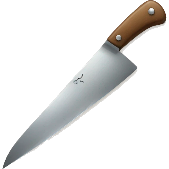 Knife with heart emoji
