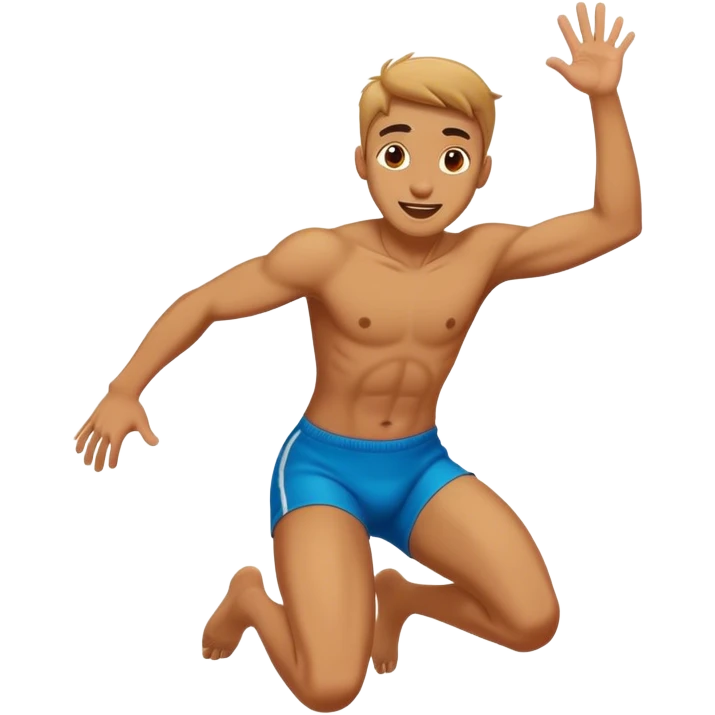 jumping guy  emoji