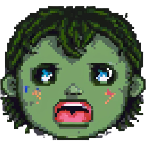 surprised and disgusted face emoji