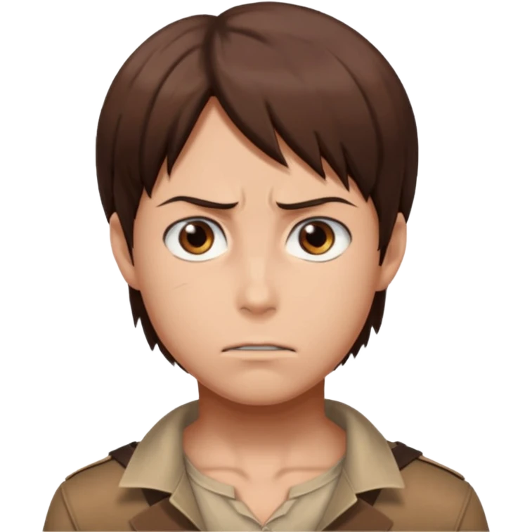Eren Yeager from attack on titan emoji