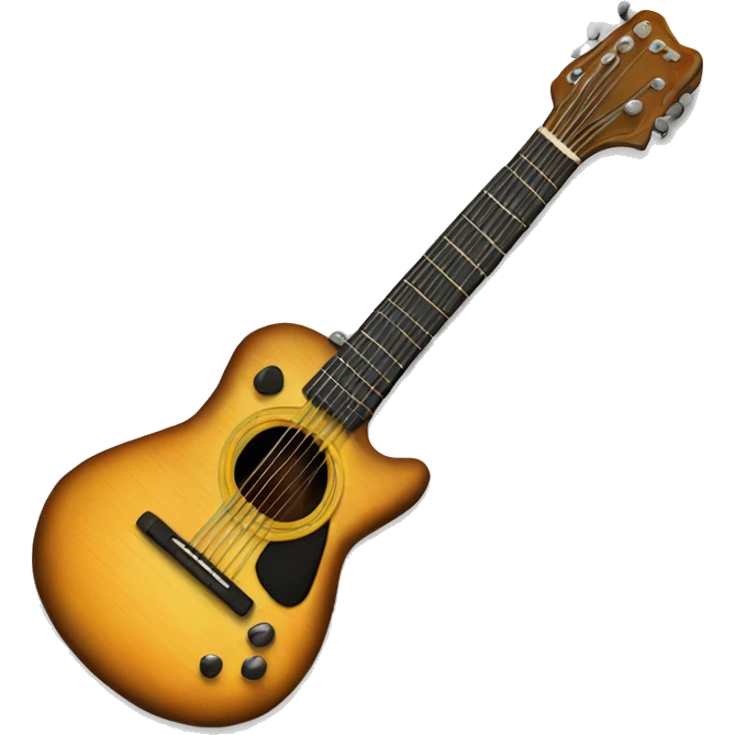 gitar çalan kedi emoji