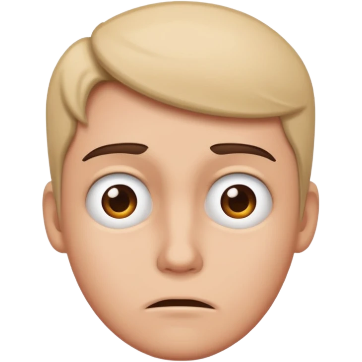 sarcastic and disappointed face  emoji