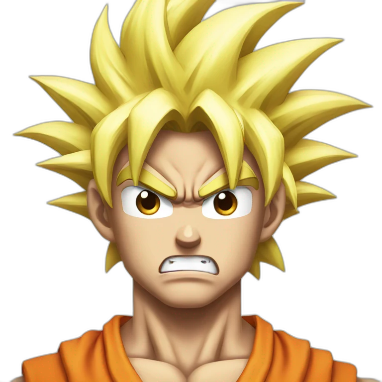 angry goku emoji