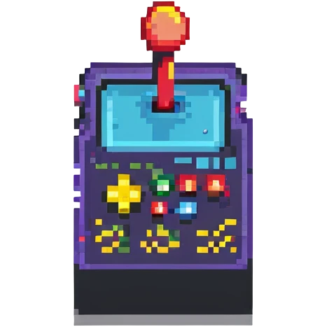 classic 80s arcade joystick emoji